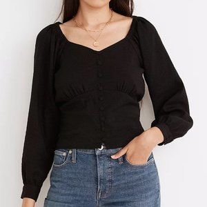 Madewell Preston Puff Sleeve Top